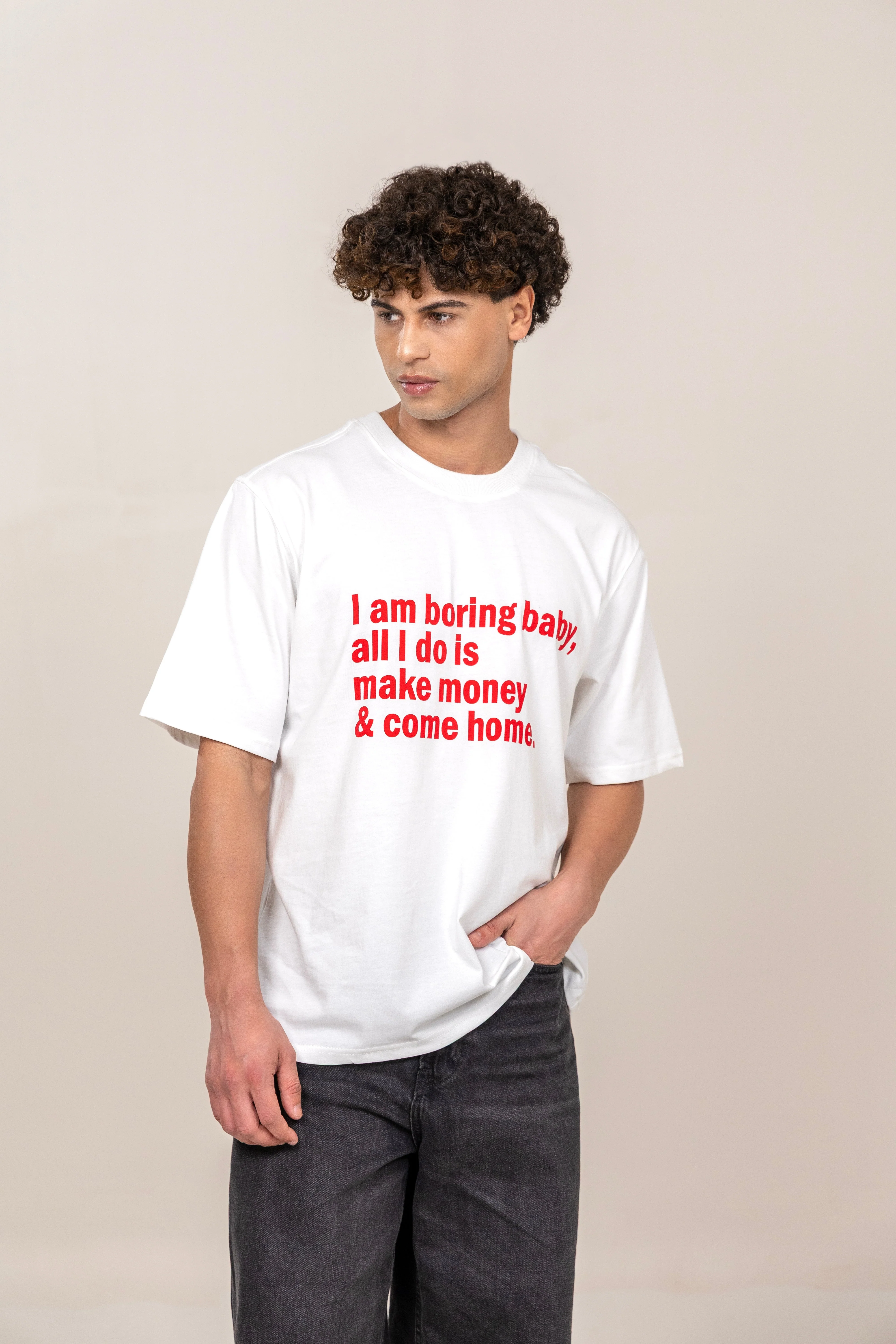 Boring Hustler Soft Touch Tshirt - Image 4