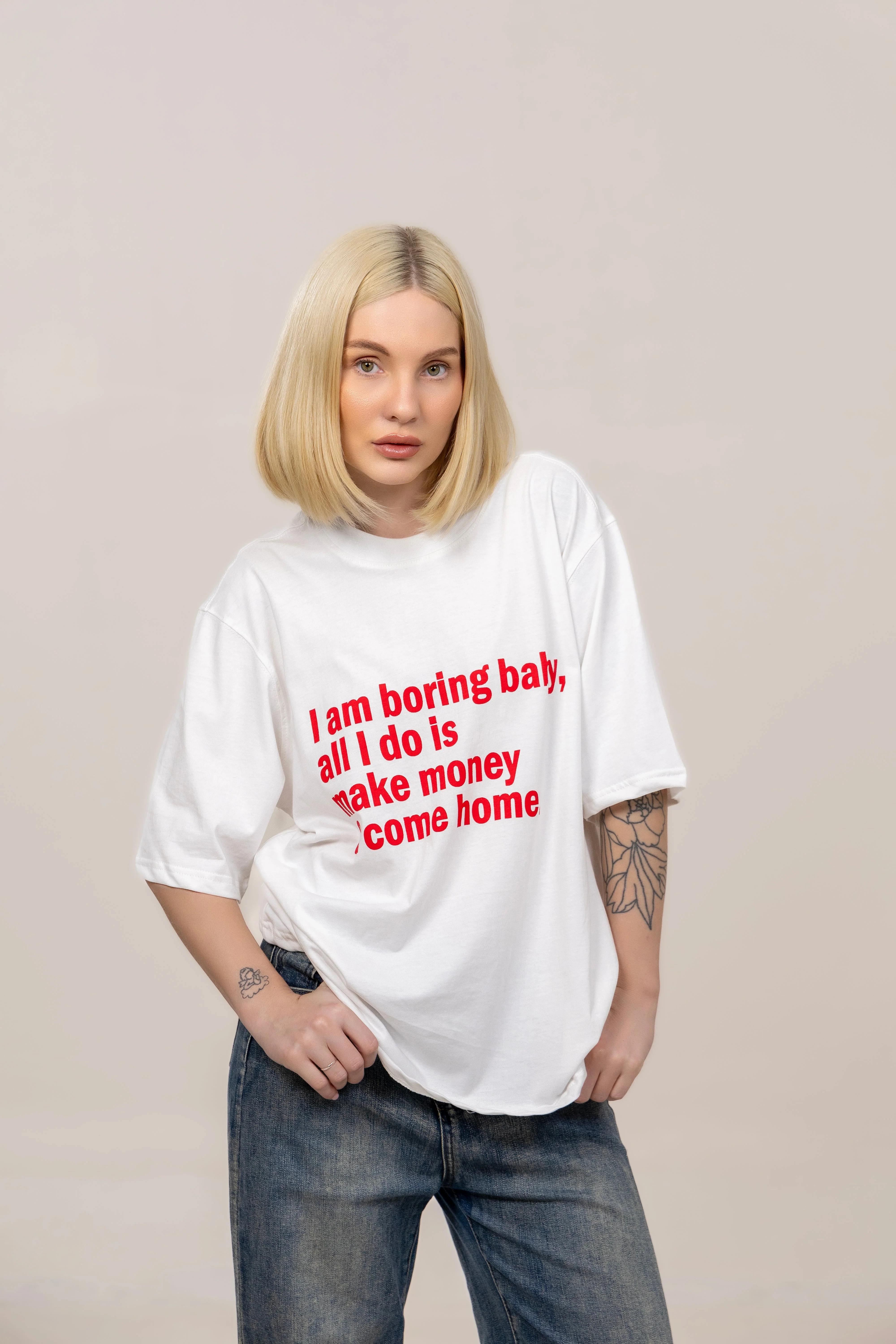 Boring Hustler Soft Touch Tshirt - Image 6