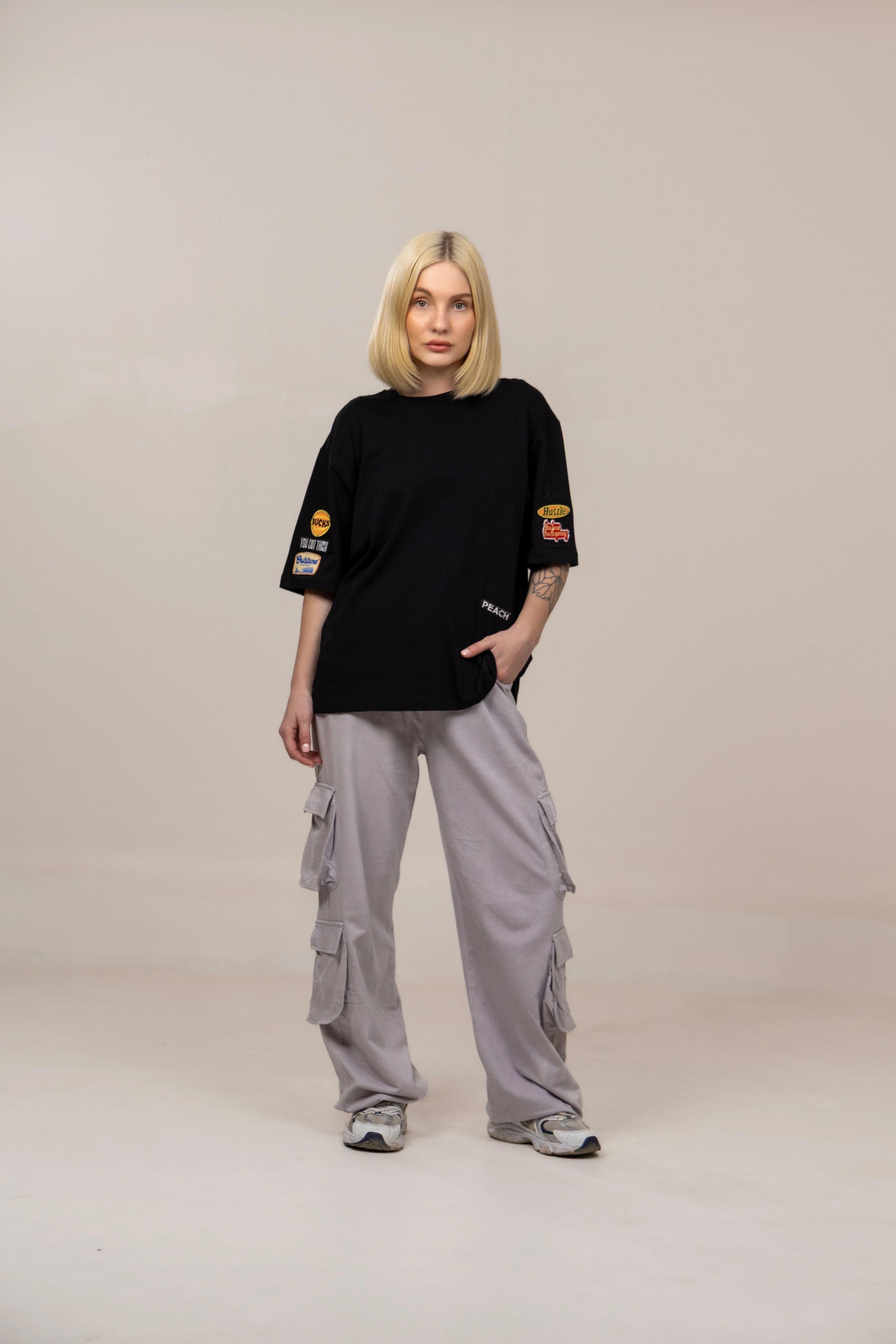 Founder’s Tee Embroided Tshirt (Black) - Image 3