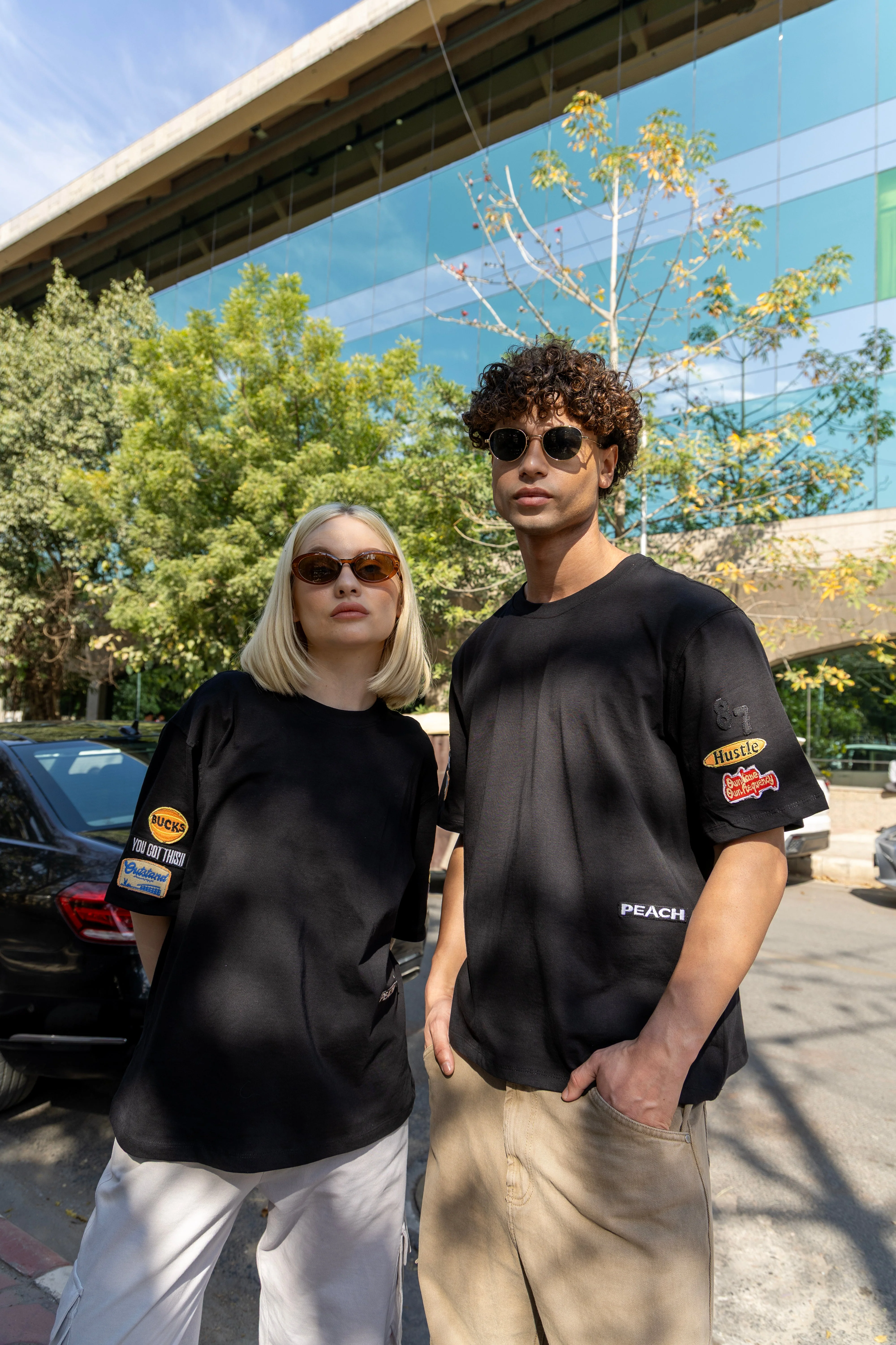 Founder’s Tee Embroided Tshirt (Black) - Image 4