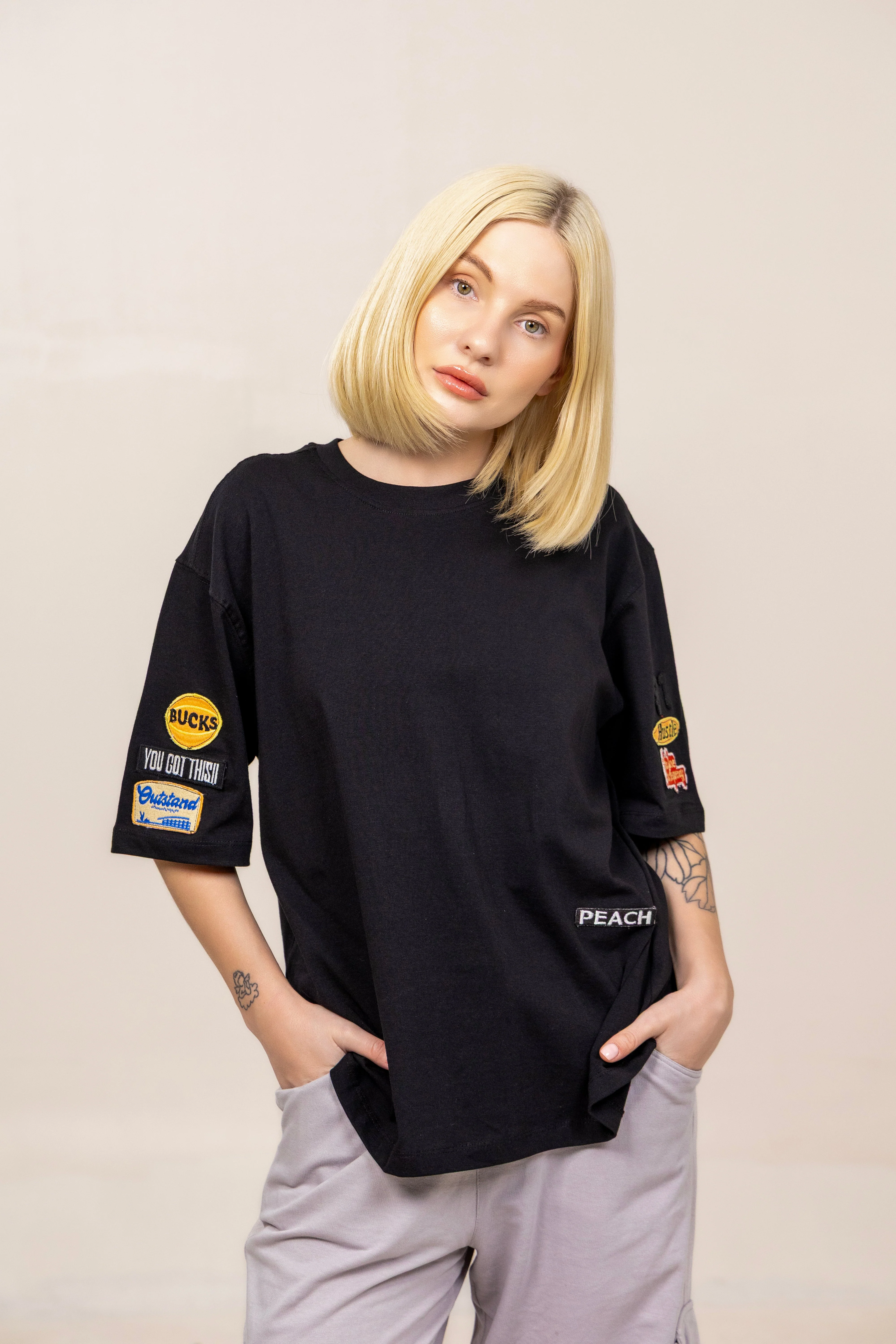 Founder’s Tee Embroided Tshirt (Black) - Image 5