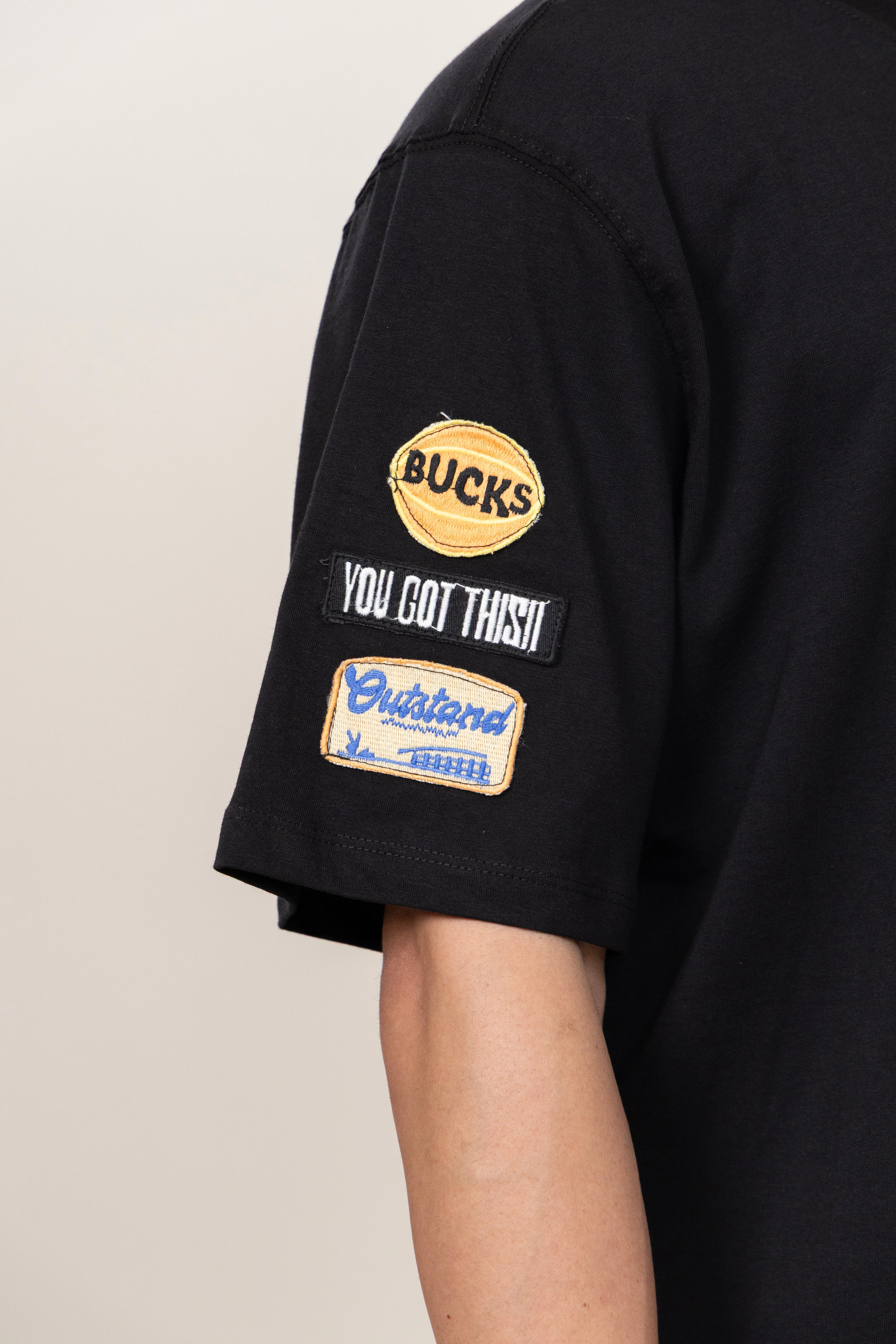 Founder’s Tee Embroided Tshirt (Black) - Image 6