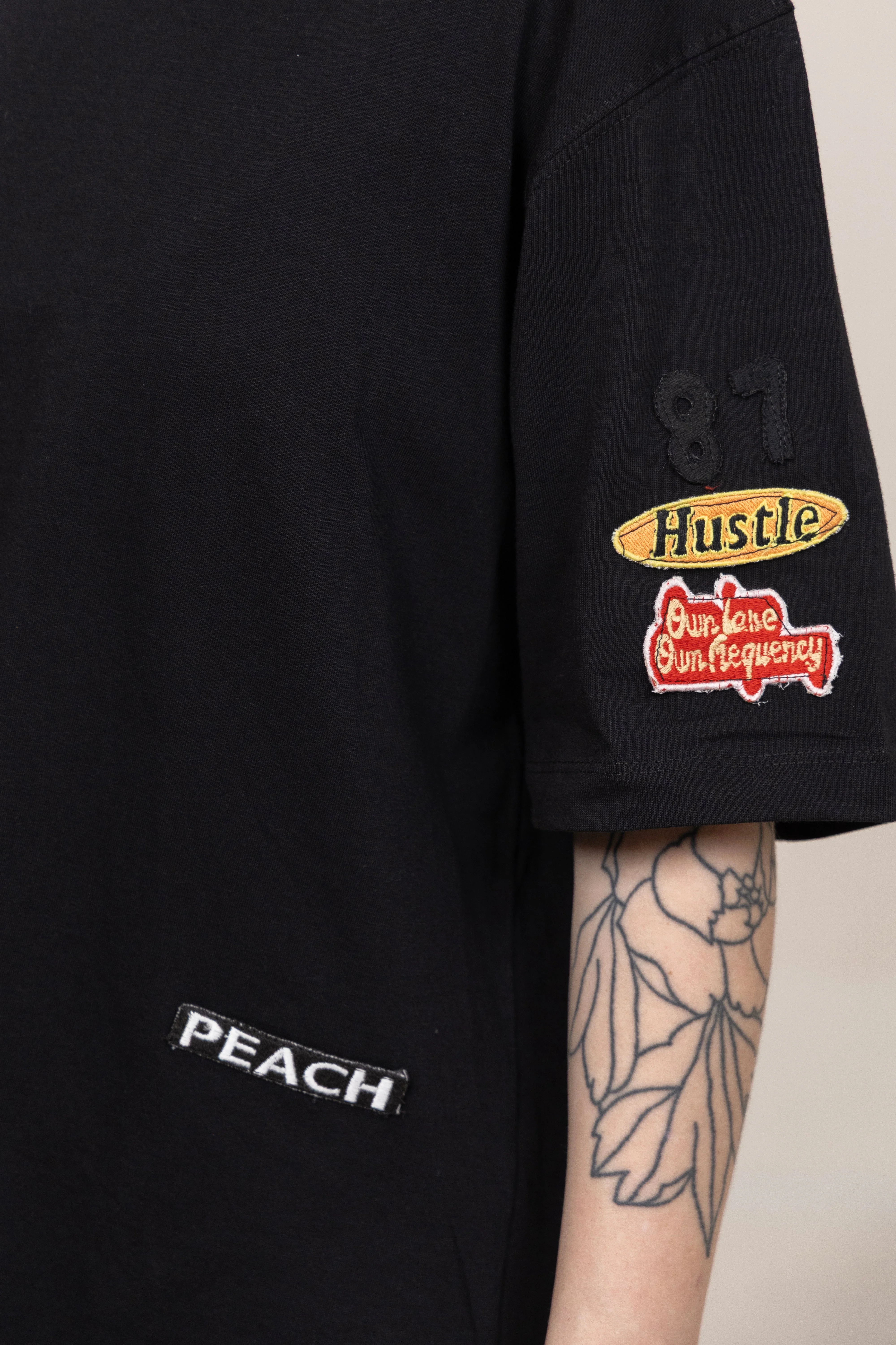 Founder’s Tee Embroided Tshirt (Black) - Image 7