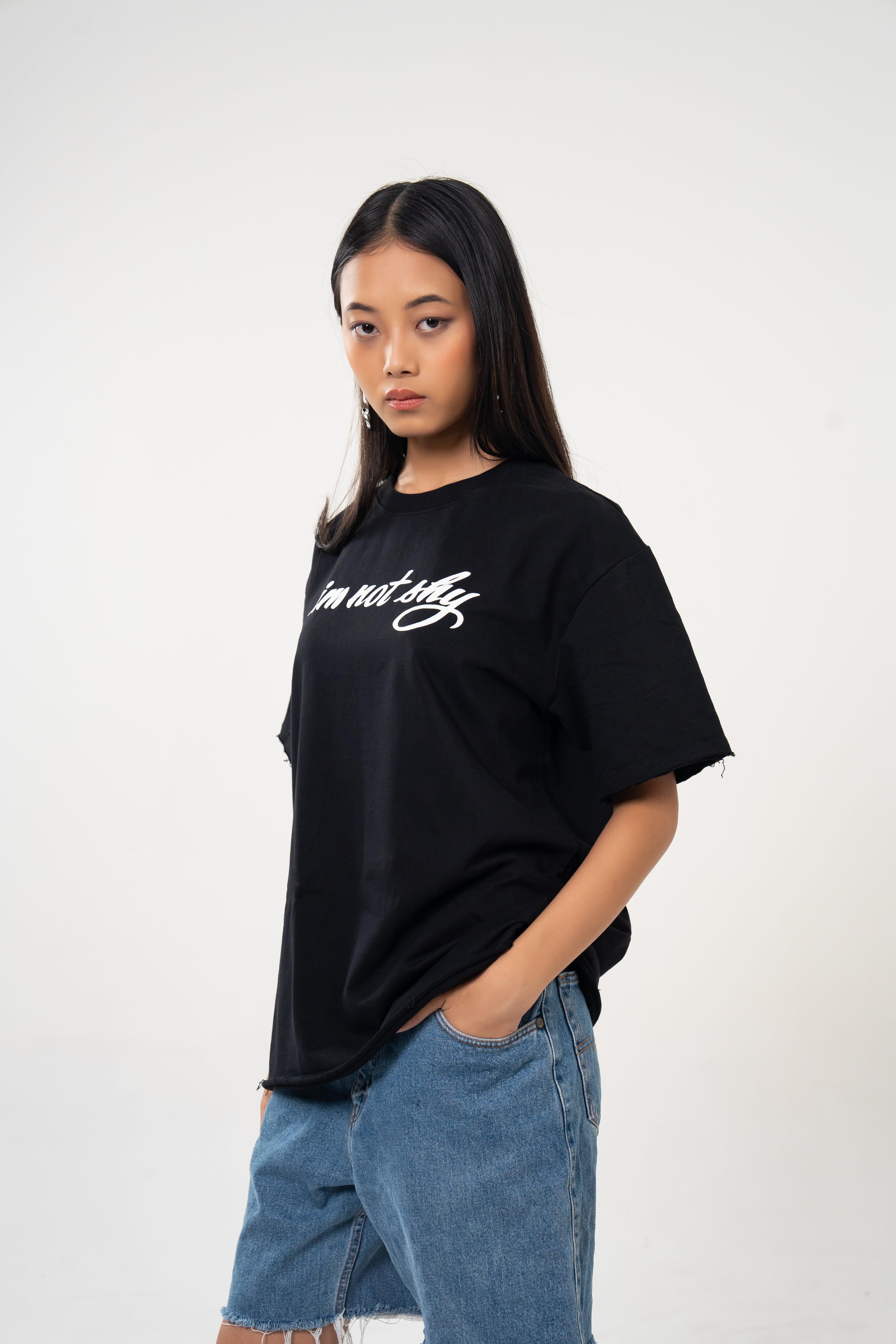 Iam Not Shy Oversized Tshirt - Image 5