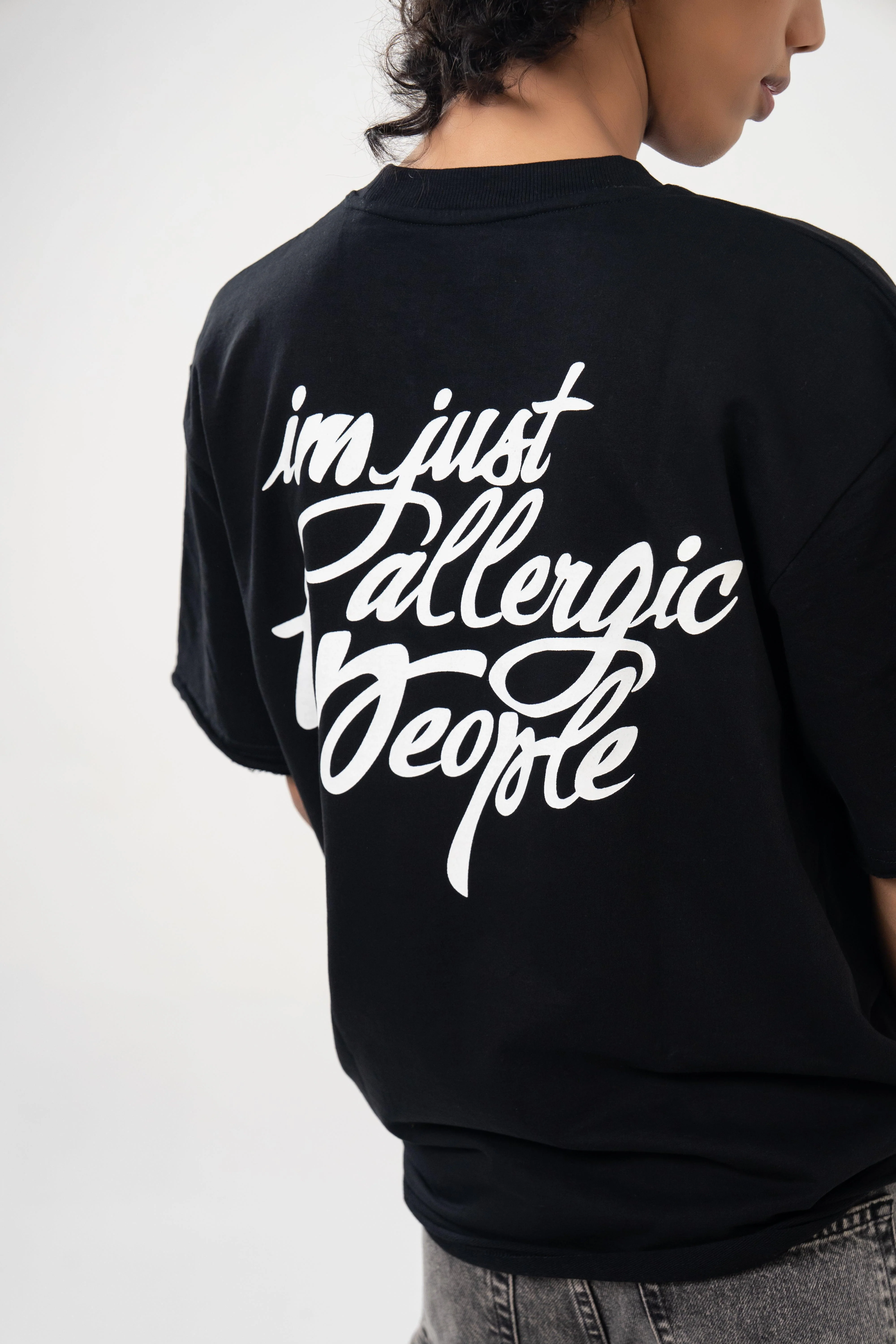 Iam Not Shy Oversized Tshirt - Image 8